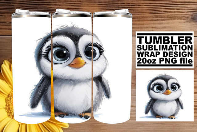Cheerful Wildlife Tumbler Sublimation Art Sublimation afrosvg 