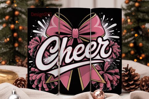 Cheerleader 20oz Tumbler Design Sublimation DesignSVG 