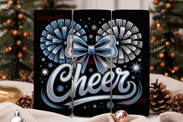 Cheerleader 20oz Tumbler Wrap Sublimation DesignSVG 