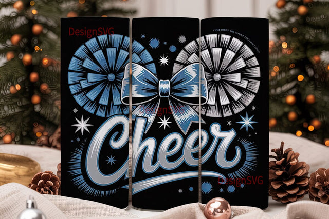 Cheerleader 20oz Tumbler Wrap Sublimation DesignSVG 
