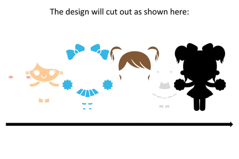 Cheerleader svg design. SVG Digital Gems 