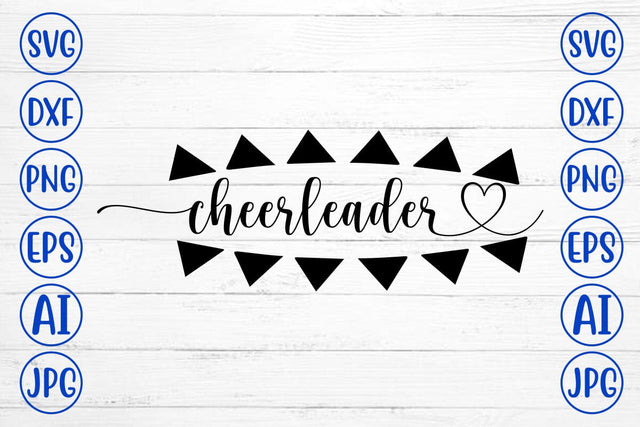 Cheerleader SVG SVG Syaman 