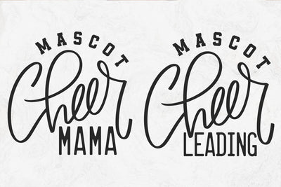 Cheerleading Team Svg And Cheer Mama Svg, Mascot Design Svg SVG DesignDestine 