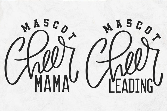 Cheerleading Team Svg And Cheer Mama Svg, Mascot Design Svg SVG DesignDestine 