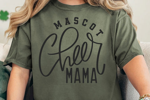 Cheerleading Team Svg And Cheer Mama Svg, Mascot Design Svg SVG DesignDestine 