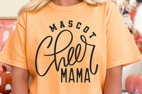 Cheerleading Team Svg And Cheer Mama Svg, Mascot Design Svg SVG DesignDestine 