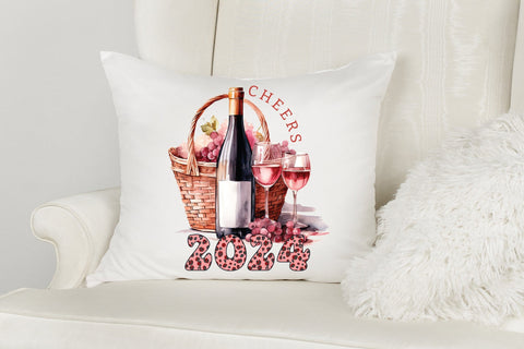 Cheers 2024 | New Year PNG Sublimation Sublimation CraftLabSVG 