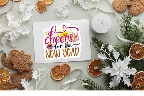 Cheers for the Sticker Design Sublimation Regulrcrative 