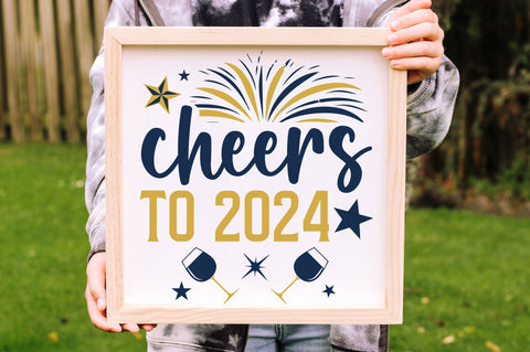 Cheers to 2024 svg design SVG Regulrcrative 