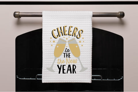 Cheers to the New Year – Celebration SVG for Party Crafts SVG Silhouette School Blog Design Shop 