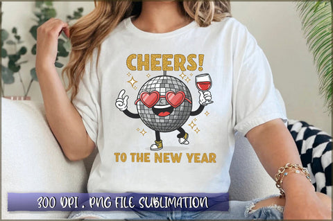 Cheers to the New Year Sublimation Sublimation Shetara Begum 