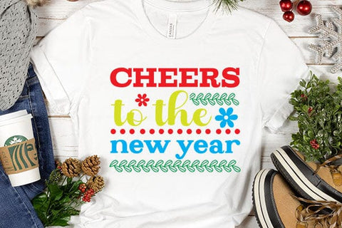 cheers to the new year SVG Angelina750 