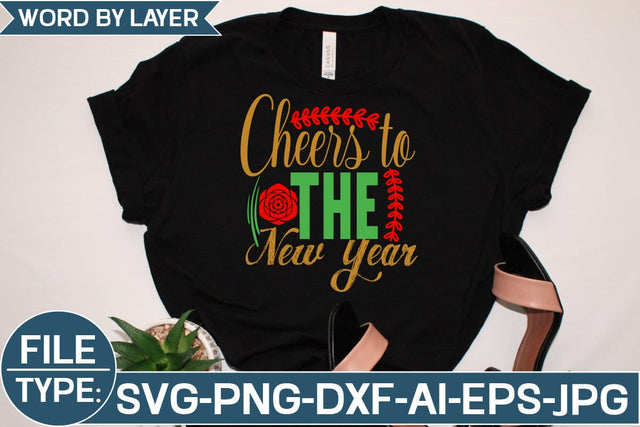 Cheers to the New Year SVG Cut File SVG Studio Innate 
