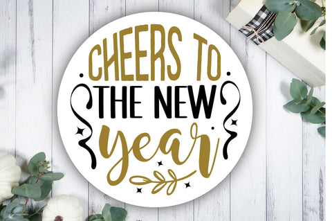 Cheers to the new year Svg Design SVG Regulrcrative 