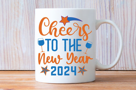 Cheers to the new year svg design SVG Regulrcrative 