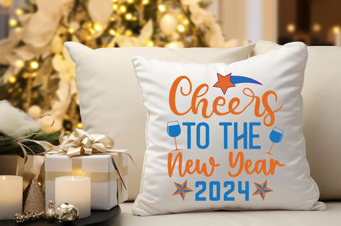 Cheers to the new year svg design SVG Regulrcrative 