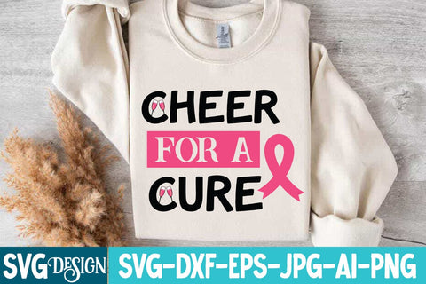 Cheet for a Cure SVG Design,Cheet for a Cure Sublimation Design, Breast Cancer SVG Design, Breast Cancer Halloween SVG Design,Breast Cancer Svg SVG BlackCatsMedia 