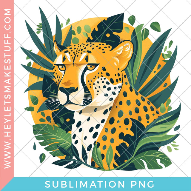 Cheetah - Sublimation Sublimation Hey Let's Make Stuff 