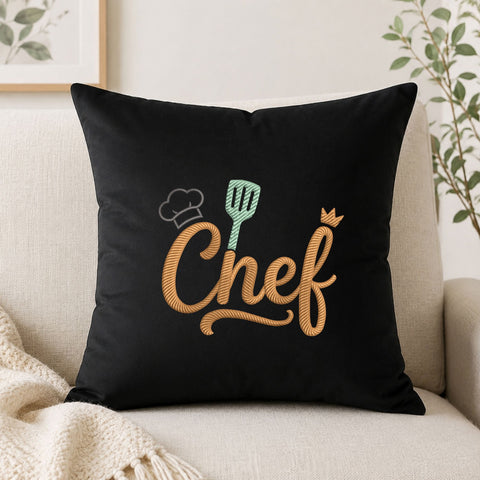 Chef Crown Hat Spatula Machine Embroidery Design – Cooking Kitchen Chef Embroidery File Embroidery/Applique DESIGNS PatternFeed8 