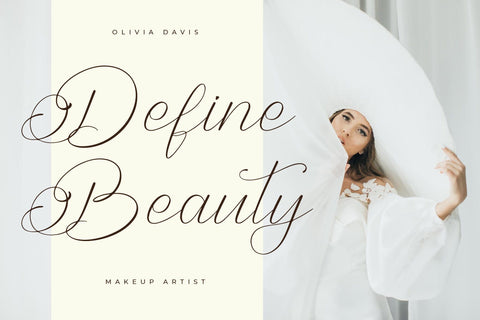 Cheline Galina - Modern Beauty Calligraphy Font Letterena Studios 