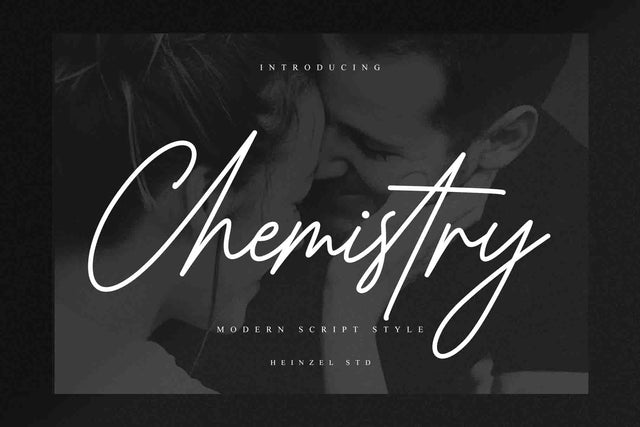Chemistry Signature Font Font Heinzel Studio 