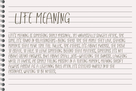 Chemomile Font Dm Letter Studio 