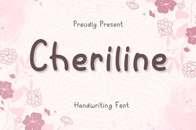 Cheriline Font Aisyah 