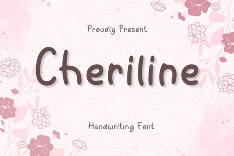 Cheriline Font Aisyah 