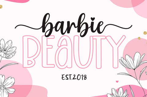 Cherries Cupcake Font Duo Font Studio Natural Ink 