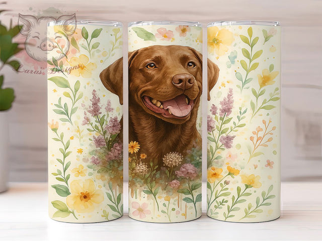 Chesapeake Bay Retriever Mom Tumbler, Dog Breed Gift, Retriever Owner Present, Pet Parent Cup, Chesapeake Gift Design, Dog Lover Gift, Sublimation Template Sublimation Lara' s Designs 