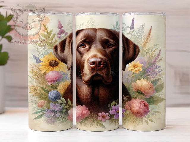 Chesapeake Bay Retriever Mom Tumbler, Dog Breed Gift, Retriever Owner Present, Pet Parent Cup, Chesapeake Gift Design, Dog Lover Gift, Sublimation Template Sublimation Lara' s Designs 