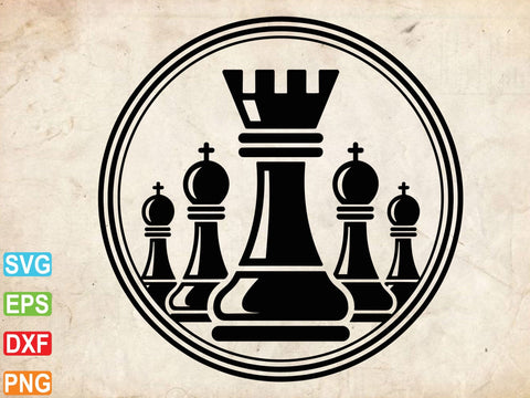 Chess SVG, Chess Set Clipart, Chess Board Cut File SVG Creativeart88 