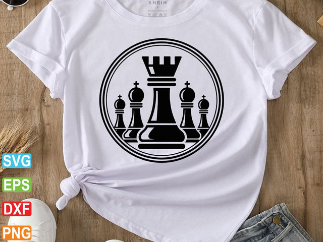 Chess SVG, Chess Set Clipart, Chess Board Cut File SVG Creativeart88 