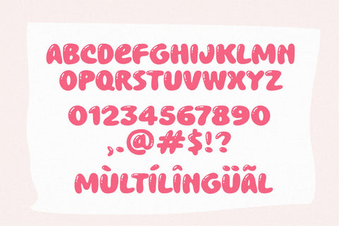 Chewy Bubble Font Font Balpirick 