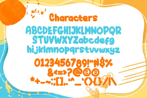 Chibi Chubby - Thick Realistic Handwritten Font Mozzatype 