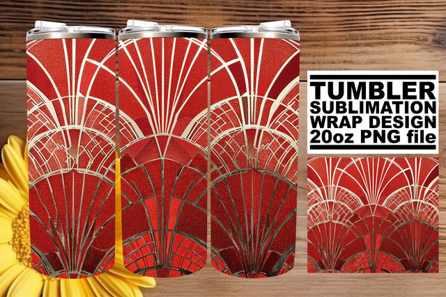 Chic Red Glitter Pattern Design Sublimation afrosvg 