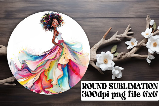 Chic Wedding Car Coaster Sublimation Sublimation afrosvg 