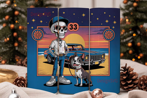 Chicano Lowrider Tumbler Wrap Sublimation DesignSVG 