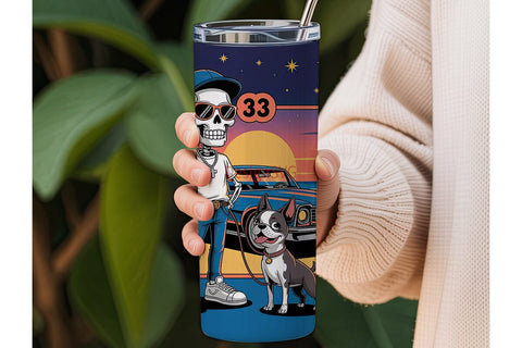 Chicano Lowrider Tumbler Wrap Sublimation DesignSVG 