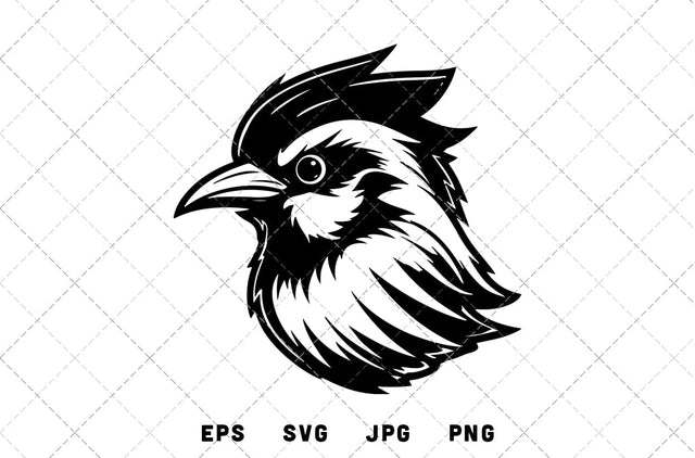 Chickadee Mascot Graphics - JPG, SVG, PNG, EPS - Digital Download with Commercial License for Cricut, Silhouette, Scan N Cut Crafting SVG Loveleen Kaur 