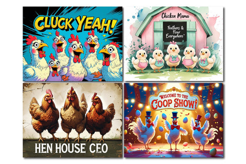 chicken cutting board design, cluck yeah funny art Sublimation Paper Switch 