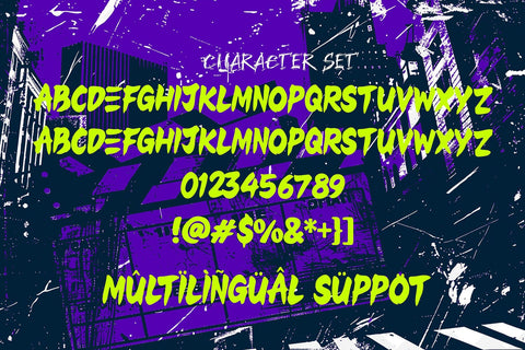 Chicken Punk Bold Graffiti Display font Font Mozzatype 