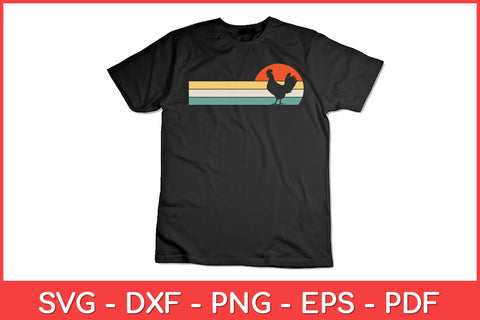 Chicken Retro Hen Fowl Chicks Poultry Farmer Rooster Vintage Svg Design SVG artprintfile 