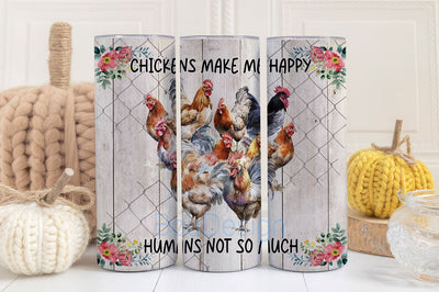Chicken Sarcastic Saying, Chicken Lover 20 oz Skinny Tumbler Sublimation Design Digital Download PNG Instant, Tumbler Wrap Sublimation BouDesign 