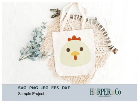 Chicken SVG PNG Cut EPS File SVG HarperNCo 