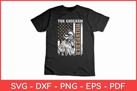Chicken Whisperer Backyard Chicken Lover Farmer USA Flag Svg Design SVG artprintfile 