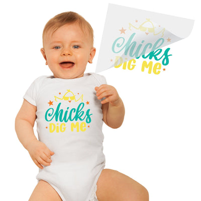 Chicks Dig Me DTF Transfer Physical So Fontsy T-Shirt Iron-On Transfer Shop
