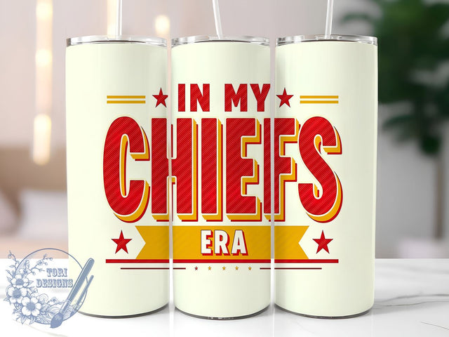 Chiefs Tumbler, NFL Fan Gift, Sublimation Design, 20oz Tumbler, Kansas City Chiefs, Sports Mug, Personalized Tumbler, Football Season Decor Sublimation ToriDesigns 