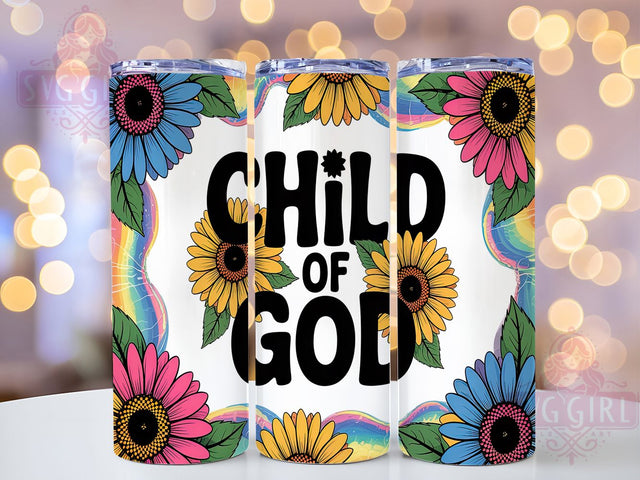 Child Of God Faith Tumbler Wrap Design, Christian Tumbler Wrap, Faith Tumbler Design, Bible Verse Tumbler, Religious Sublimation Design, Inspirational Tumbler Wrap, God Is Good Tumbler Sublimation SvggirlplusArt 