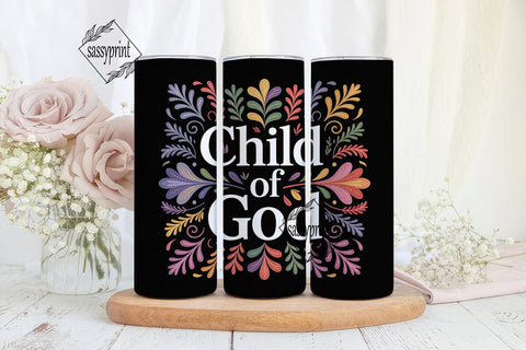 Child of God Tumbler Design Sublimation sassyprint 